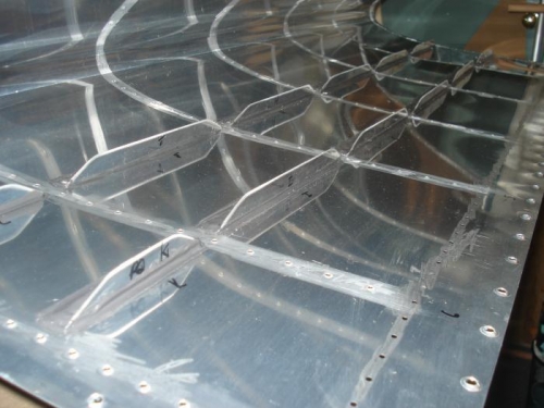 Left tank stiffeners