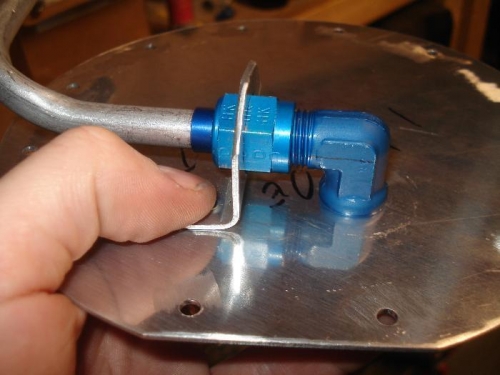 Torqued and anti-rotation bracket installed.