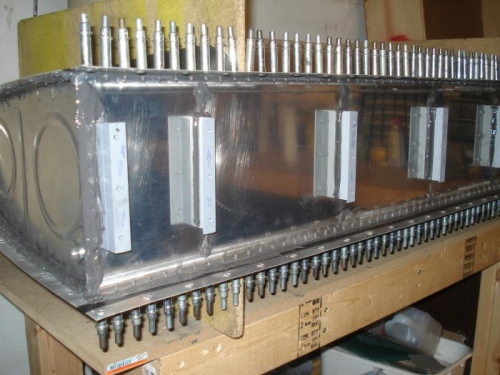 Outbaord view riveted in and sealed