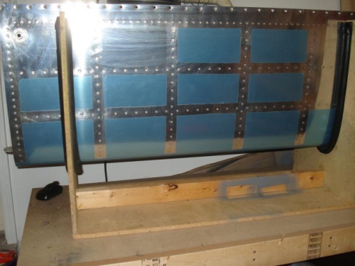 Right tank all riveted