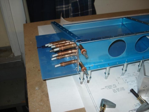 Left flap FL706B bent and drilled