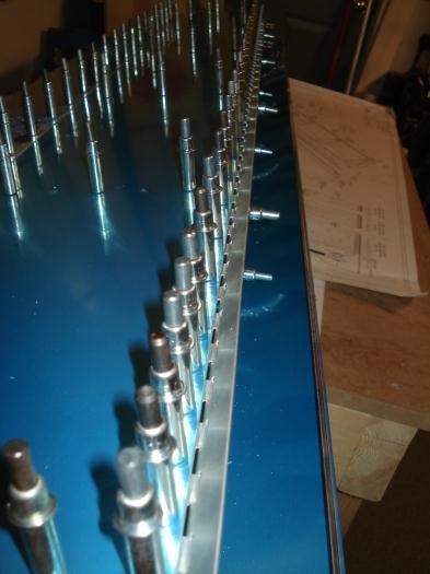 Hinge drilling completed