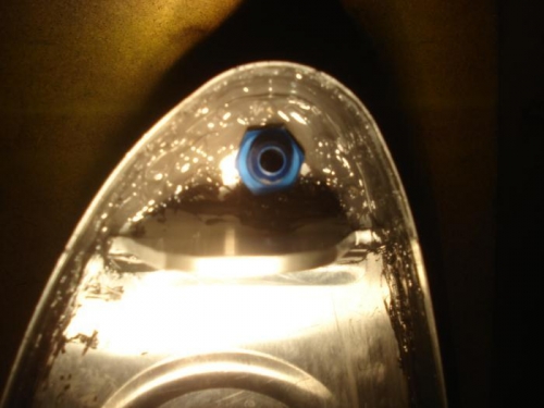 Fittings torqued and more sealant was actually added to cover all this.