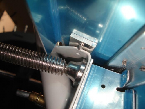 Clamp it to remove the gap on both sides