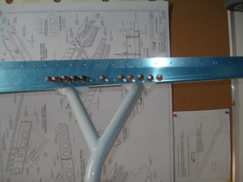 Holes matched drilled