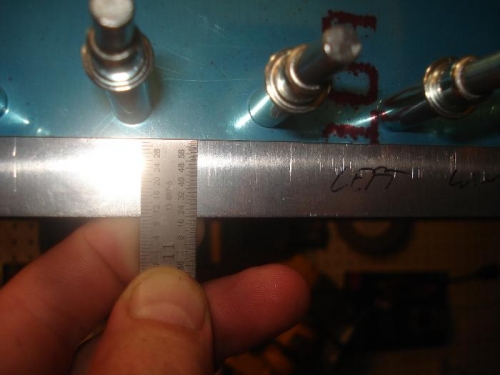 11/16th as per the instrucitons..perfect.