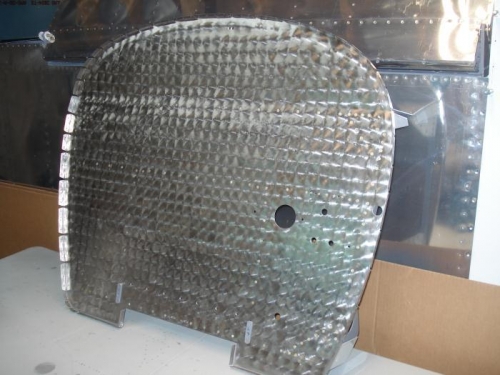 Forward side of the firewall