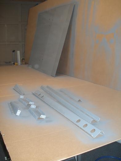 All primed and drying