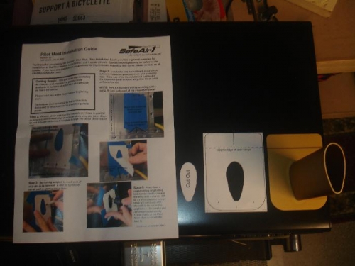 Instructions and mast