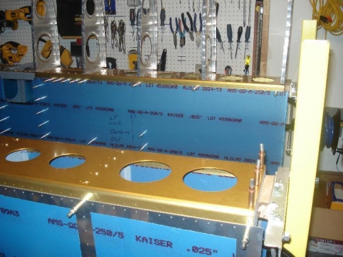 Both wings in the stands