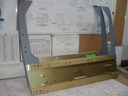 A few more rivets to go.