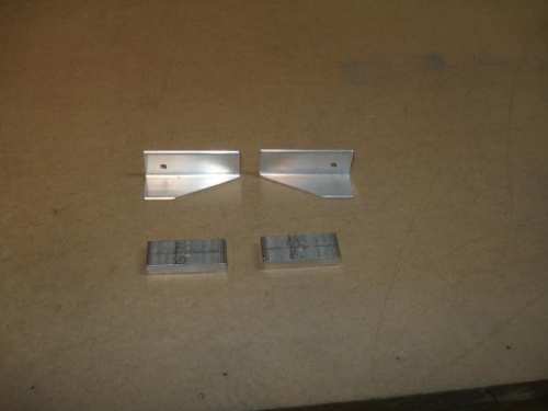 Spars and brackets fabricated