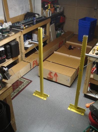 Safe and sound in the garage!