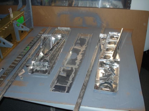 All of the parts deburred.