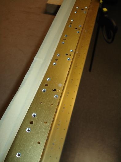 Rivet nice and flush