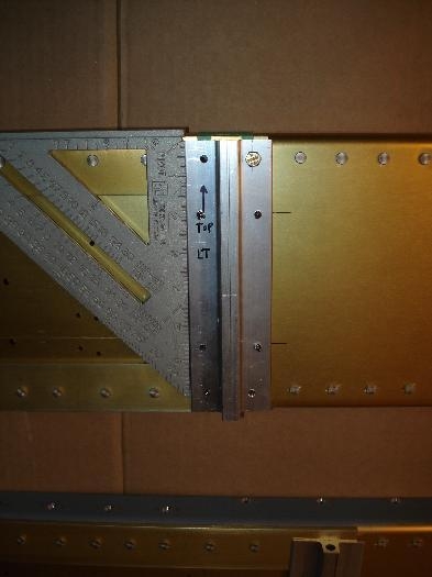 Plumbed and holes backdrilled.