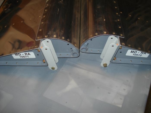 MDRA stickers in place and torque seal added