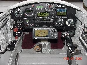 Long EZ Cockpit Picture