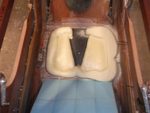 Rear Cockpit Seat forming