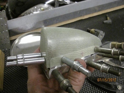 Adding attach flanges for fairing