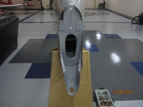 Aft Fuselage After Bulkhead Removal