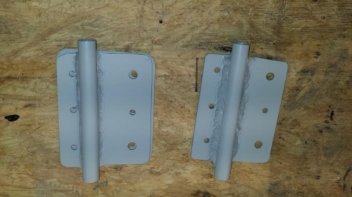 New horizontal stabilizer attach brackets refitted to match vertical and fore/aft changes