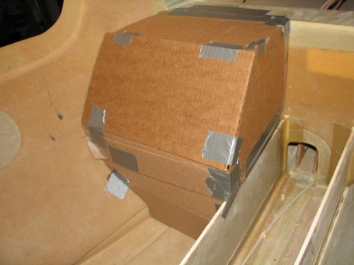 Cardboard Hypdraulic Pump Enclosure