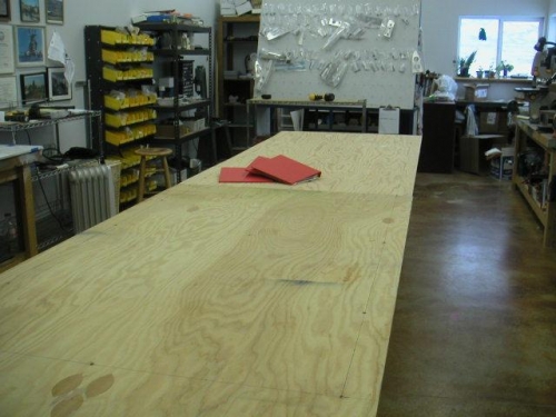 4X16 Flat table/part board