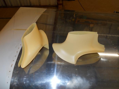 Intersection fairings--finish is very nice