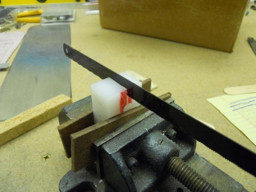 Opening cut for increased clamping friction