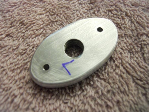 Tie down ring attach plate