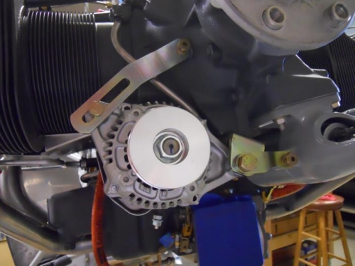 Alternator-test fitting