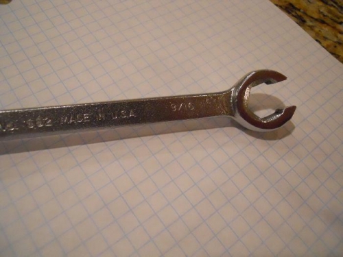 Flare nut wrench-a real lifesaver