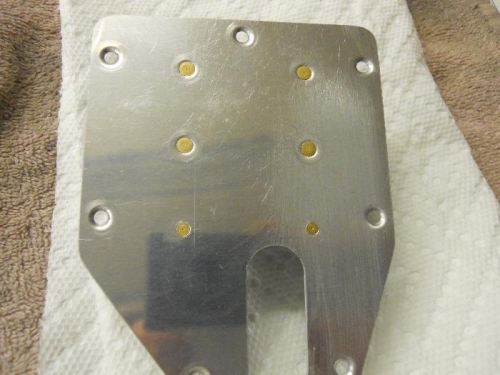 Trim Plate-note NAS1097 rivets