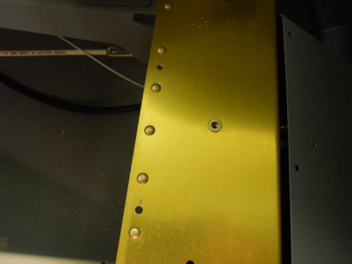 Nutsert installed in spar cap