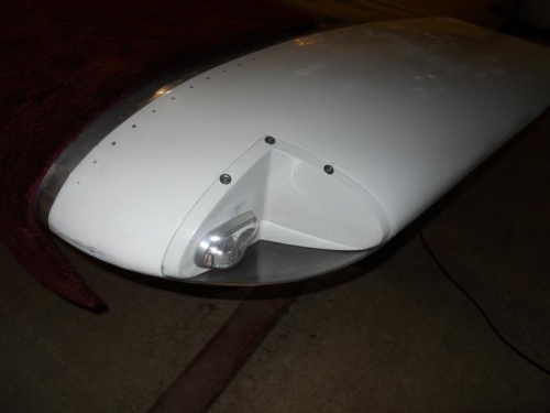 Installed L. nav lens cover