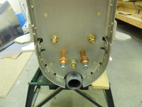 Bolted together and drilled keeper rivet holes