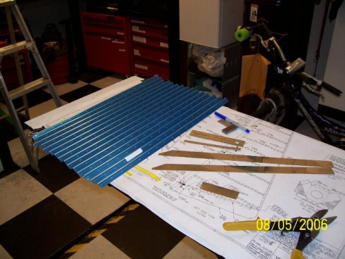 Stiffeners and shims.