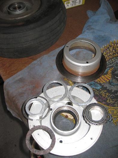 Regrease of the wheel bearings