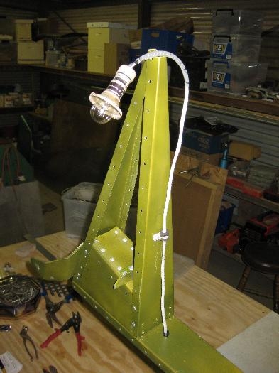 Tail light and wires