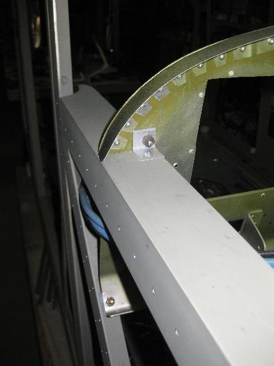 Panel securing bolts right side