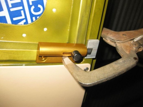 Window latch & striker plate