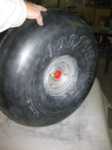 Goodyear tyre fitted with tbe.