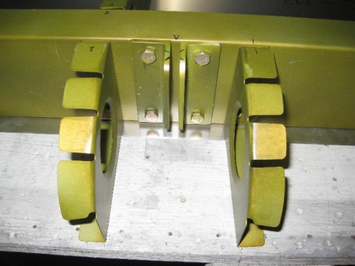 Typical Brackets that hold the pivot plate arm