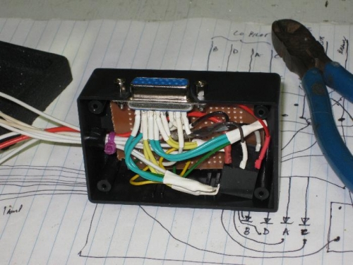 Trim Priority relay box finished.