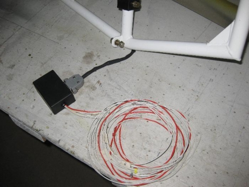 Enough wire to be run in one length to the appropriate connection.