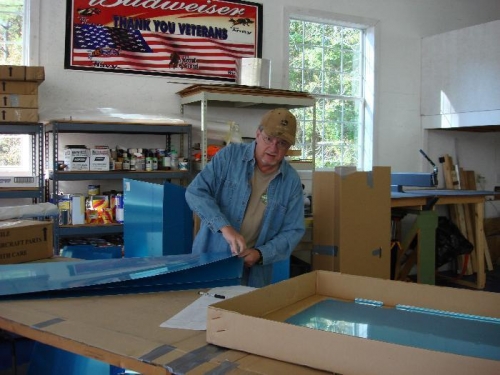 Separating skins during inventory process.