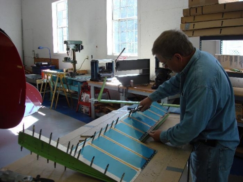 Riveting Skin on Frame