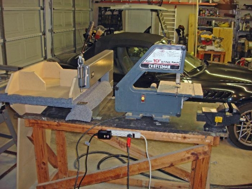 Dimpling / Bandsaw Work Station