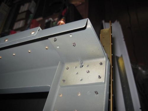 Pretty massive corner angle at the top, the slot is for the canopy latch.